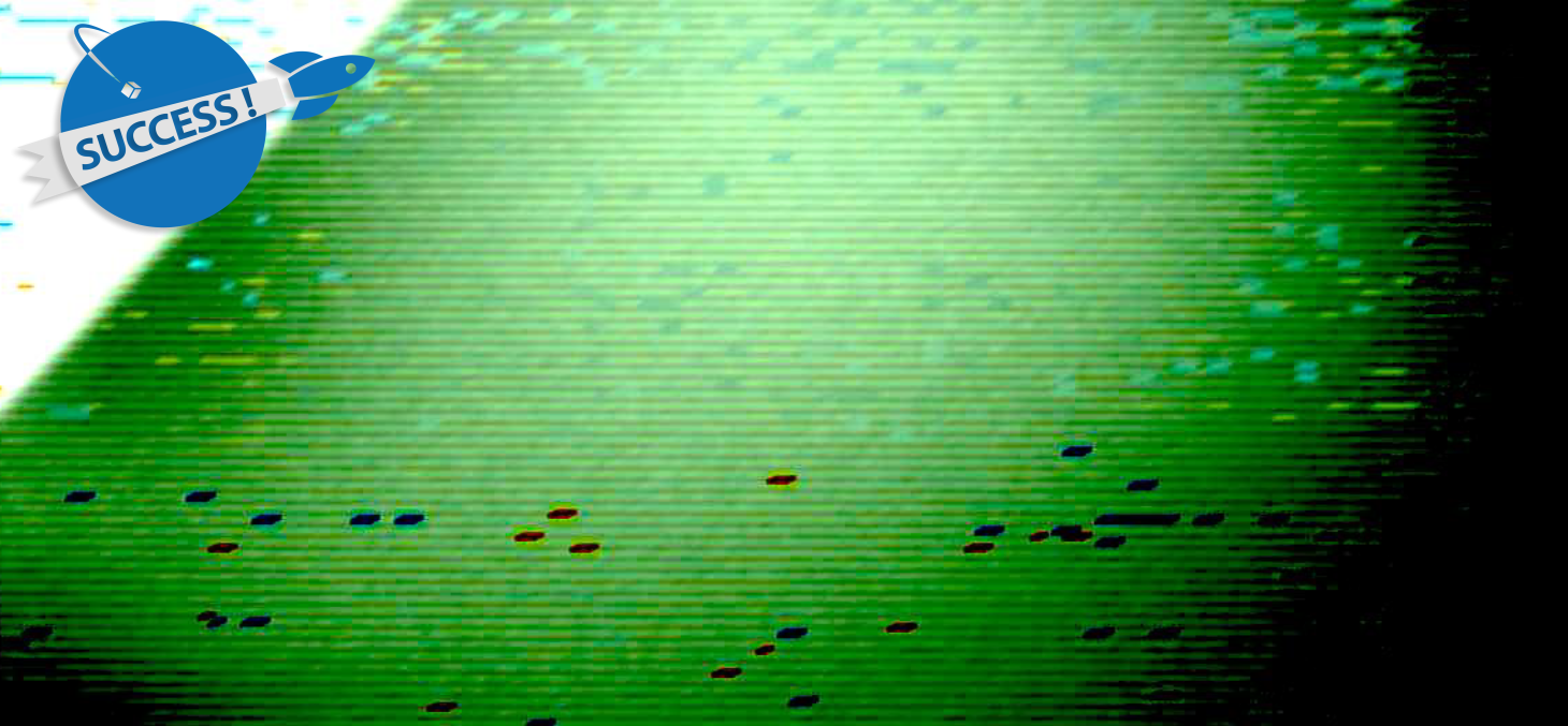 Première photo d'aurores prise par le nanosatellite