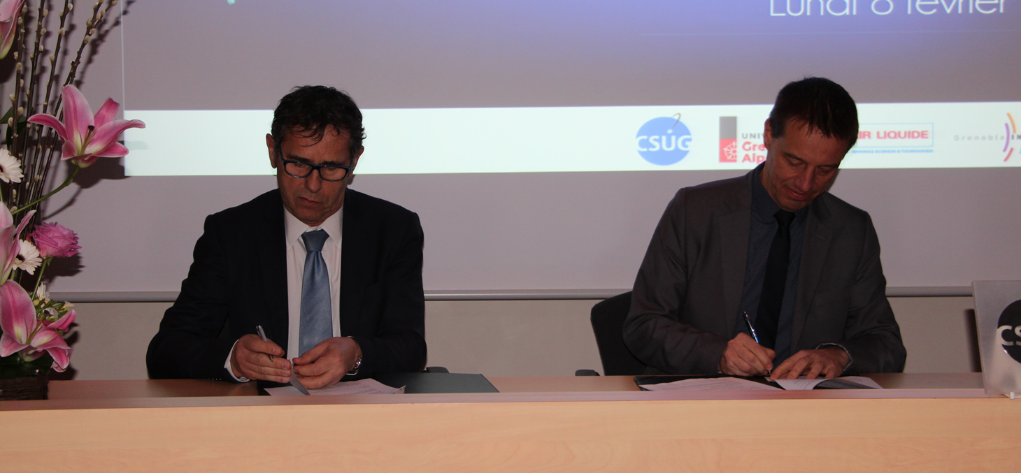 Signature convention AIR LIQUIDE