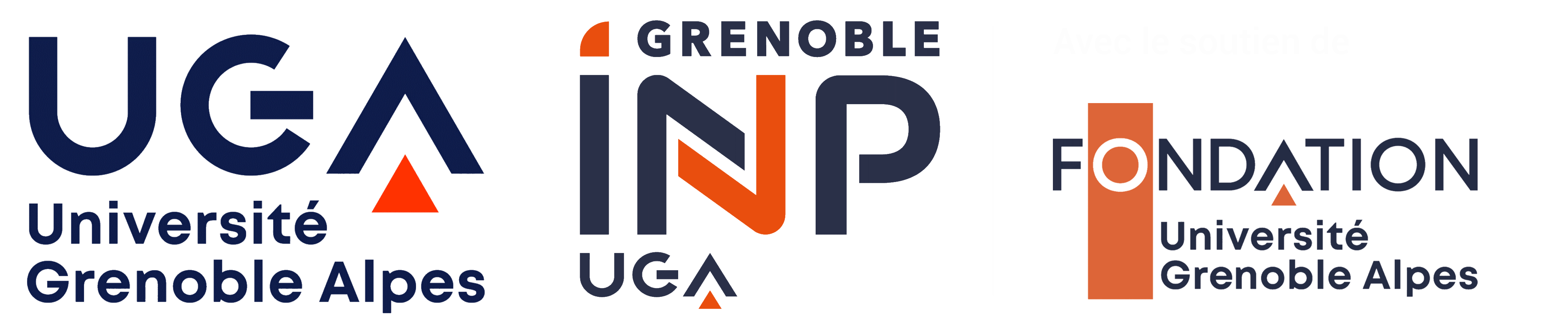 Tutelles UGA / Grenoble INP - UGE, avec le soutien de la Fondation UGA
